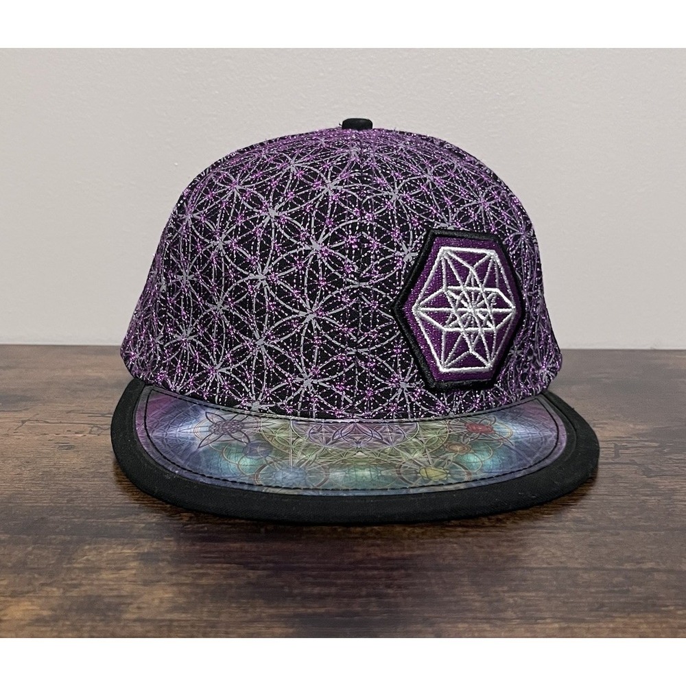 Grassroots Limited Edition Purple Mind Key Hologram Hat Size S/M